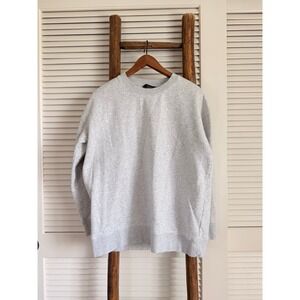 Banana Republic Crewneck Sweatshirt Light Gray Size M Basic Pullover Casual